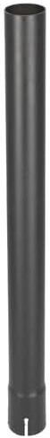 Exhaust Stack - 2" x 24" Straight Black in Saudi Arabia