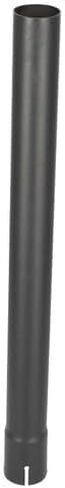 Exhaust Stack - 2" x 24" Straight Black in Saudi Arabia
