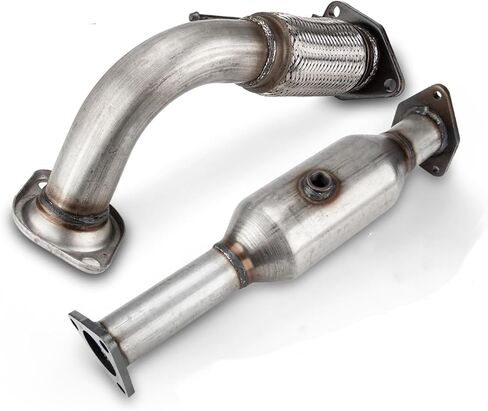 KAC Catalytic Converter Industrial Grade Stainless Steel Replacement for 2013-2019 Pathfinder 3.5L Flex Pipe & Catalytic Converter Replace # 15H41189 1Pcs ​(EPA Compliant) in Saudi Arabia