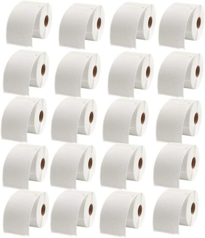 BESTEASY Thermal Postage Labels, 20 Rolls 4XL Address Shipping Labels 1744907 Copatible 4XL Thermal Shipping Label, 4 x 6 Inches, 220 Labels/Roll in Saudi Arabia