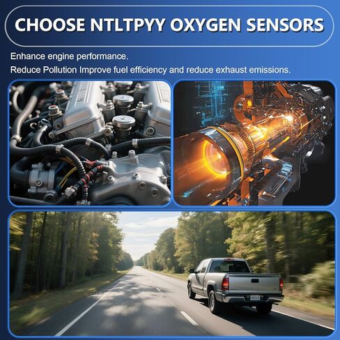 مستشعر الأكسجين المنبع والمصب لسيارة Toyota Tacoma 1995-2020 & 4Runner - يستبدل Direct Fit #234-4162 * 2 - يستعيد الأداء وMPG in Kuwait