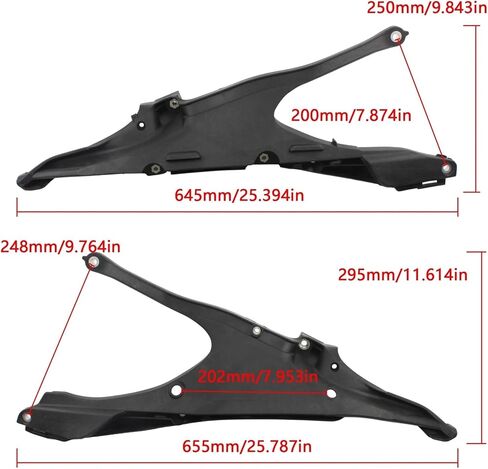هيكل وإطارات الدراجة الترابية تعمل على تقوية الإطار الفرعي المتوافق مع FC FE TC TE TX 250-450 19-22 (إصدار محسّن) in Kuwait