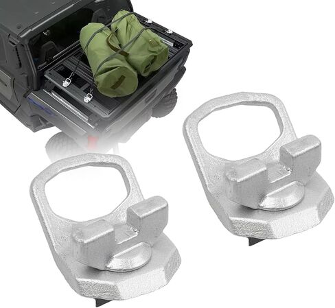 Dasbecan Set of 2 Lock and Ride Max D-Rings Compatible with Polaris Ranger Xpedition Models 2024-2025 Replaces# 2889620 2890894 in Saudi Arabia