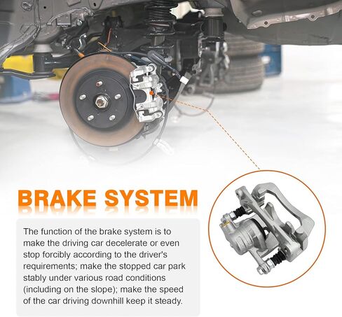 DRIVESTAR 19B3424 19B3425 Rear Brake Calipers for Subaru Selected 2009-2013 Forester/ 2008-2013 Impreza/ 2013 WRX in Saudi Arabia