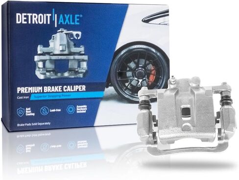 Detroit Axle - Rear Left Brake Caliper for 2009 2010 2011 Kia Borrego Disc Brake Caliper with Bracket Replacement Brake Caliper Assembly in Saudi Arabia