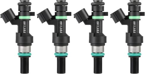 fuel injector kit - Compatible with 2009-2011 for Nissan Versa fuel injectors OE 16600-ED000 16600ED000 FBY1160 FJ1075 FBY1160 FIJ0031 INJ613 M1331 4G2173 158-0931 67682 4Pcs in Saudi Arabia