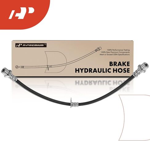 A-Premium Rear Driver Inner Brake Hydraulic Hose Compatible with Select Toyota Models - Sequoia 2001 2002 2003 2004 2005 2006 2007 - Replace# 9008094102 in Saudi Arabia