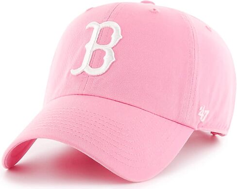 '47 MLB Rose Clean Up Adjustable Hat, Women's One Size Fits All (Houston Astros Rose Pink) in Saudi Arabia