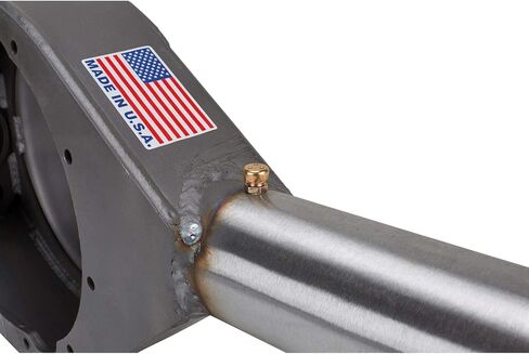 مبيت المحور الخلفي المُصنع من Speedway Motors، يناسب Ford مقاس 9 بوصة، عرض 60 بوصة، مبيت مركزي على شكل اليقطين، فتحة تهوية على أنبوب المحور الجانبي للسائق، يتضمن مسامير in Kuwait