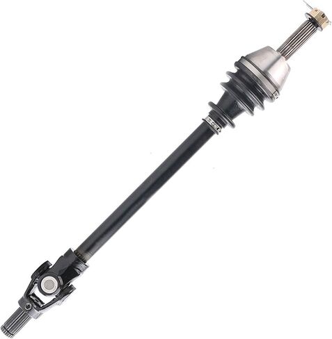 DTA P241 1 Front ATV CV Axle Left or Right Compatible with 2002-2005 Polaris Ranger 500 Series 10, 11 With U Joint Type Inner Joint Only in Saudi Arabia