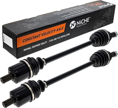 NICHE Front CV Axle Half Drive Shaft for Polaris Ranger XP 1000 900 Crew RZR S 800 1333962 Pack in Saudi Arabia