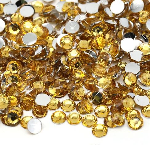 50000 Pcs Brown AB Rhinestones Flatback Bulk, SS10/3mm Non-Hotfix Crystal Round Jelly Rhinestones for Crafts Makeup Nails Face Tumblers Clothes Shoes Handmade Decoration in Saudi Arabia
