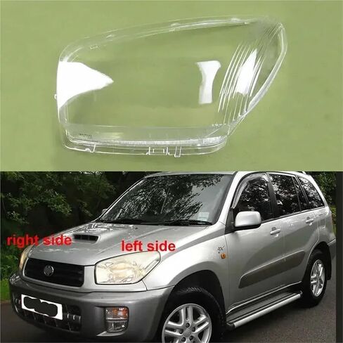 Compatible For Toyota RAV 4 RAV4 2001 2002 2003 Headlight Cover Headlamp Shell Transparent Lampshade Replace Original Lens(1PCS left side) in Saudi Arabia