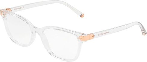 Dolce & Gabanna DG5036-3133 Eyeglasses Frame CRYSTAL w/DEMO LENS 51mm in Kuwait