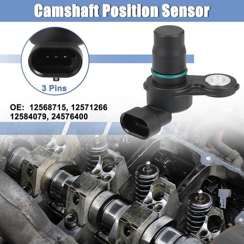 X AUTOHAUX 12584079 Car Camshaft Crankshaft Position Sensor for Chevy Cobalt Colorado for GMC Canyon Envoy for Isuzu Ascender for Oldsmobile Bravada for Saturn in Saudi Arabia