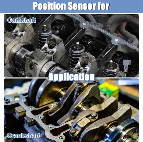 X AUTOHAUX 12584079 Car Camshaft Crankshaft Position Sensor for Chevy Cobalt Colorado for GMC Canyon Envoy for Isuzu Ascender for Oldsmobile Bravada for Saturn in Saudi Arabia