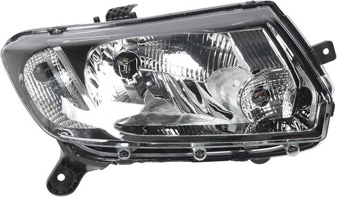 Tyenaza Headlight Cover Lens Case High Strength Side Head Lamp Housing Shell Replacement for Dacia Sandero MK2 Pre Facelift (Right 260105344R) in Saudi Arabia