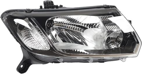 Tyenaza Headlight Cover Lens Case High Strength Side Head Lamp Housing Shell Replacement for Dacia Sandero MK2 Pre Facelift (Right 260105344R) in Saudi Arabia
