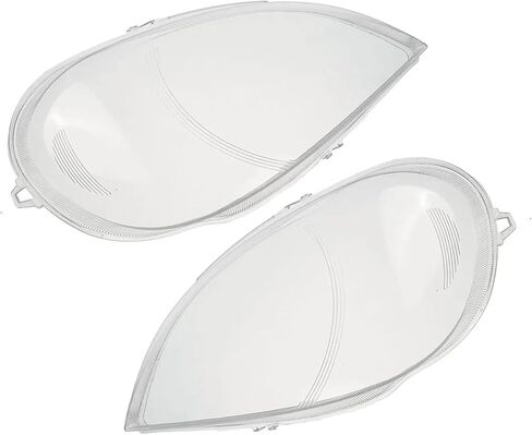 Compatible For Mercedes-Benz ML Class W163 ML400 ML450 ML350 ML320 2002-2005 Pair Transparent Housing Front Headlights Lens Shell Lampcover in Saudi Arabia