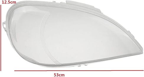 Compatible For Mercedes-Benz ML Class W163 ML400 ML450 ML350 ML320 2002-2005 Pair Transparent Housing Front Headlights Lens Shell Lampcover in Saudi Arabia