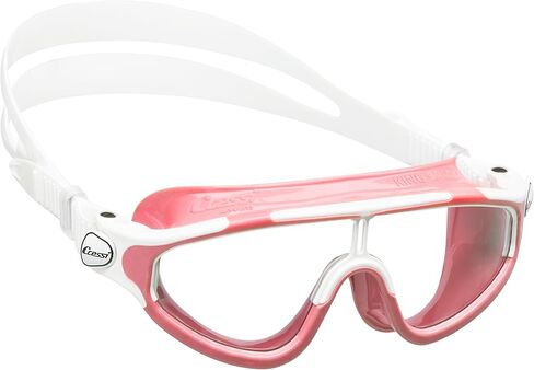 Cressi Wide View Swim Mask for Kids 7 to 15 Years Old, Adult Narrow Faces - King Baloo Made in Italy in Saudi Arabia