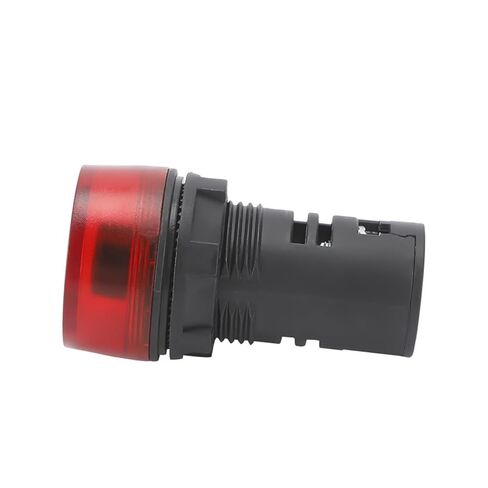 طنان مع ضوء LED إنذار AD16-22SM 22 مللي متر التيار المتناوب/تيار مستمر 24V12V220V إنذار الصوت والضوء (Buzzer24v) in Saudi Arabia