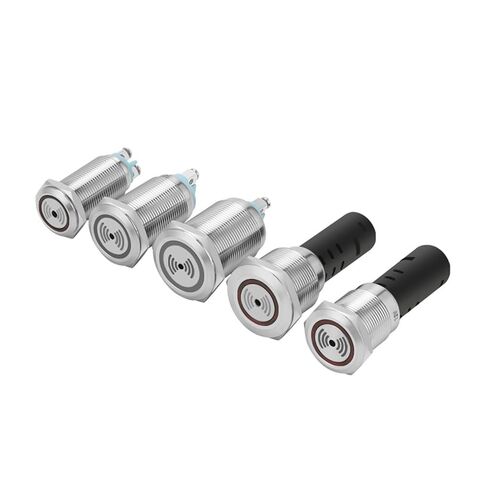 Metal Buzzer LED Light 12v Sound and Light Alarm 16MM19MM22 with Light high Decibel Flash Buzzer(16MM) in Saudi Arabia