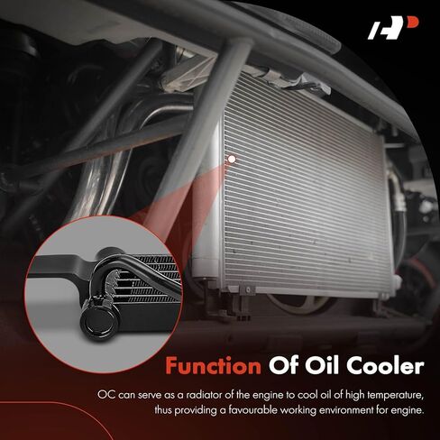 مبرد زيت ناقل الحركة A-Premium متوافق مع سيارة كيا روندو 2007-2012، سعة 2.4 لتر، ناقل حركة أوتوماتيكي in Saudi Arabia