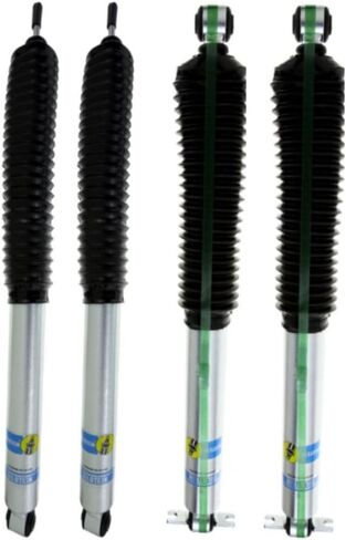 5100 Series Set of Front & Rear Shocks fits 2007 2017 Jeep Wrangler with 3.5-5 Inch Lift | TrendsAuto Decal | 24-186872 33-186887 in Saudi Arabia