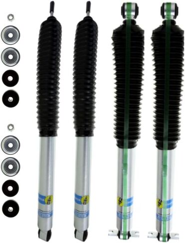 5100 Series Set of Front & Rear Shocks fits 2007 2017 Jeep Wrangler with 3.5-5 Inch Lift | TrendsAuto Decal | 24-186872 33-186887 in Saudi Arabia