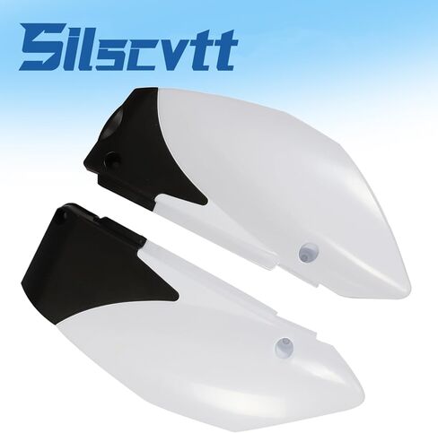 Silscvtt White ABS Plastic Mudguard Kit Replacement for Yamaha TTR110 2008-2015 Pit Bike in Saudi Arabia