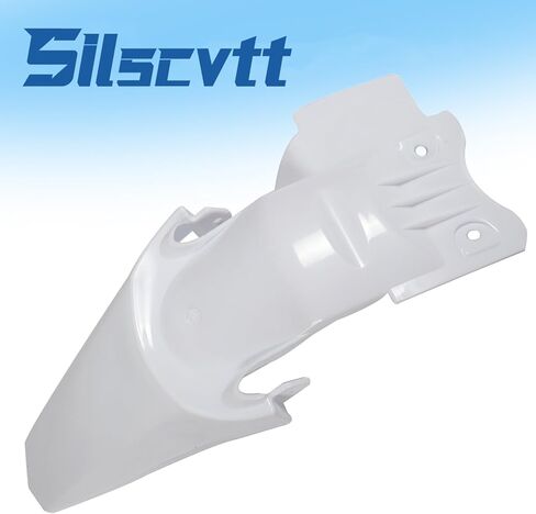 Silscvtt White ABS Plastic Mudguard Kit Replacement for Yamaha TTR110 2008-2015 Pit Bike in Saudi Arabia