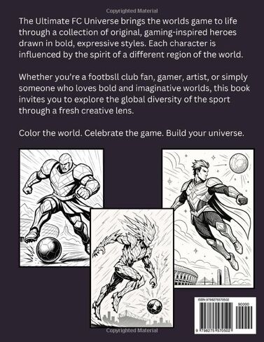 Ultimate FC Universe: a gamer inspired soccer/football coloring book for kids, teens and adults (Game On Coloring Books) in Saudi Arabia