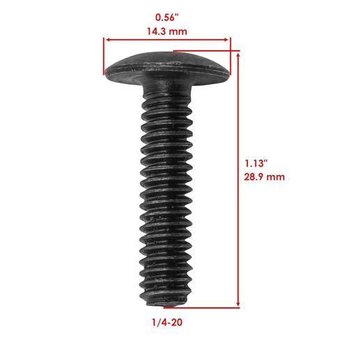 Powersports Replacement Parts for 7517230 7542153 7556064 Body Side Nets Screw Bolt w/Nuts & Washers for Polaris Mod-C33C-69872 in Saudi Arabia