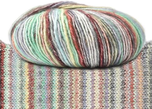 Colorful Soft Knitting Crafts Multicolor Crochet Yarn for DIY-Colour11 in Saudi Arabia