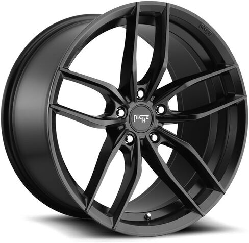Niche 1PC M203 22X10.5 5X5.0 MT-BLK 40MM - M203220575+40 in Saudi Arabia