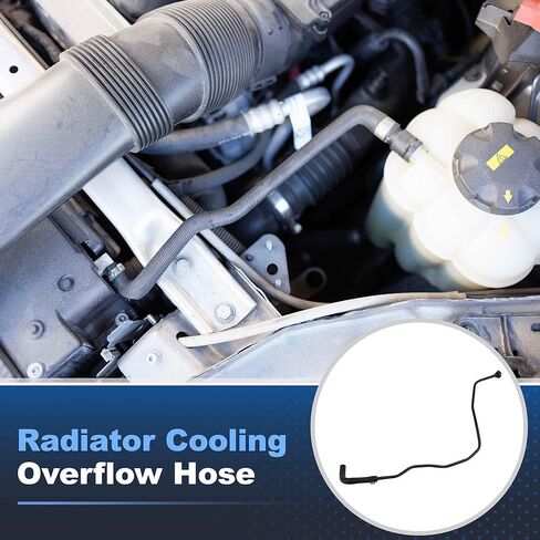Radiator Cooling Overflow Hose for Audi A6/Avant/A6 Avant Quattro/S6 Avant Quattro 2011-2014, Coolant Reservoir Hose 4G0121081AL, Car Coolant Overflow Hose Coolant Recovery Pipe in Saudi Arabia