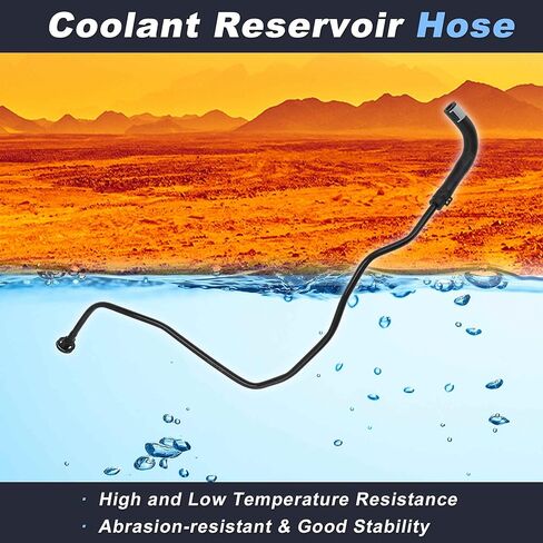 Radiator Cooling Overflow Hose for Audi A6/Avant/A6 Avant Quattro/S6 Avant Quattro 2011-2014, Coolant Reservoir Hose 4G0121081AL, Car Coolant Overflow Hose Coolant Recovery Pipe in Saudi Arabia