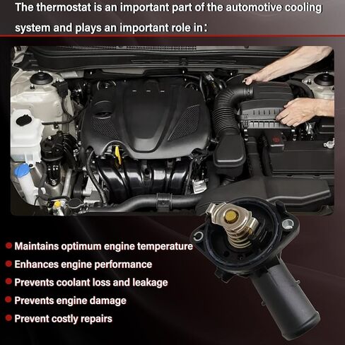 Engine Coolant Thermostat Housing Assembly for Ram 1500 2014 2015 2016 2017 2018 for Ram 1500 Classic 2019-2022 Thermostat Housing Assembly Replaces 902-3115 4893865AC 4893865AA in Saudi Arabia