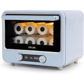 PYD Life Sublimation Oven Machine 40 L 120 V 1700 W Light Blue Convection Oven for Sublimation Blanks Tumblers Mugs Water Bottles Cups Bulk Printing