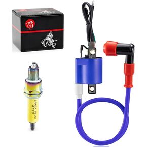 Ignition Coil and 10mm Spark Plug For 70cc 90cc 110cc ATV dirt bike