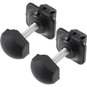 Hihaha 1L5Z-16758-AA/Hood/Bumper Stop for Ford for Ranger 1998-2011 / Hood Stop Buffer/Durable/Rubber / 2 Pcs/Black