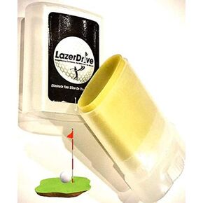 LazerDrive Anti Slice, Golf Club Compound | Increases Distance| Face Tape, Practice Aid Gifts for All Golfers | Golf Accessories Americas #1 Anti Slice aid
