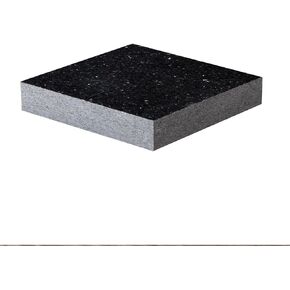 gulploug Premium Blue Granite Tooling Slab Surface Plate - 6" x 6" x 1.1" for Leather Punch Pad - Ideal for Tooling and Crafting