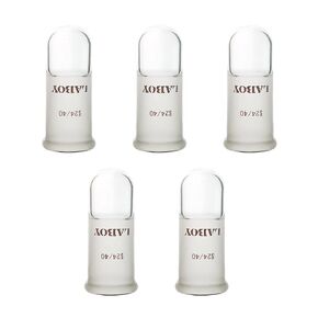 سدادة مشتركة خارجية بتصميم غطاء زجاجي من Laboy لسدادة زجاجية داخلية مشتركة 24/40 5 قطع in Kuwait