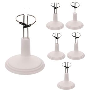 BAIWANLCH 6 Pcs Doll Stands Sturdy Doll Display Holder Adjustable Action Figure Stand for DIY Doll Stand Model Display