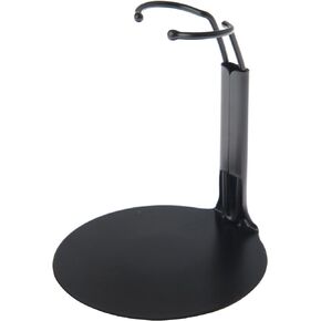 Plymor DSP-30B Black Adjustable Action Figure Stand, fits 6 and 6.5 inch Action Figures, Waist is 1.25" - 1.5" Wide, 3.25" - 4" Around, Pack of 2