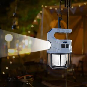 مصابيح يدوية قابلة لإعادة الشحن، فانوس التخييم، مصابيح تخييم LED من QUUREN مع مصباح يدوي ووضع الفانوس، كشاف مقاوم للماء مع لوحة شمسية لشحن انقطاع التيار الكهربائي، كشاف طوارئ للمشي لمسافات طويلة في الهواء الطلق in Kuwait