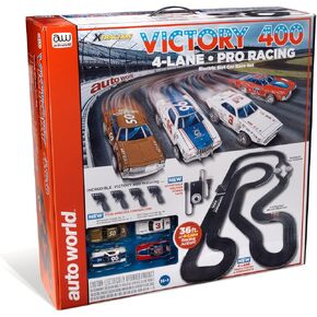 Auto World 36 'Victory 400 4 Lane Slot Race Set مقياس HO in Kuwait