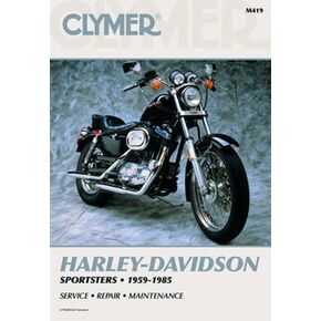 Clymer Shop Manuals Repair Manual for Harley Sportster XLH/XLCH/XL 59-85